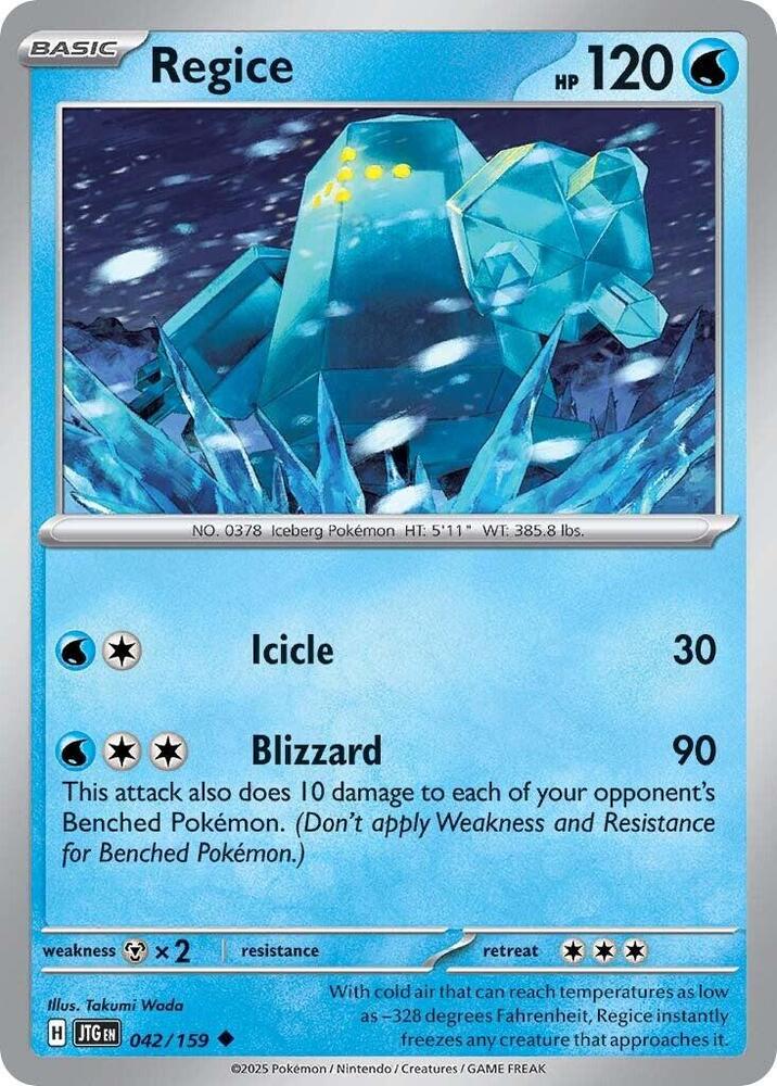 Regice - #042/159