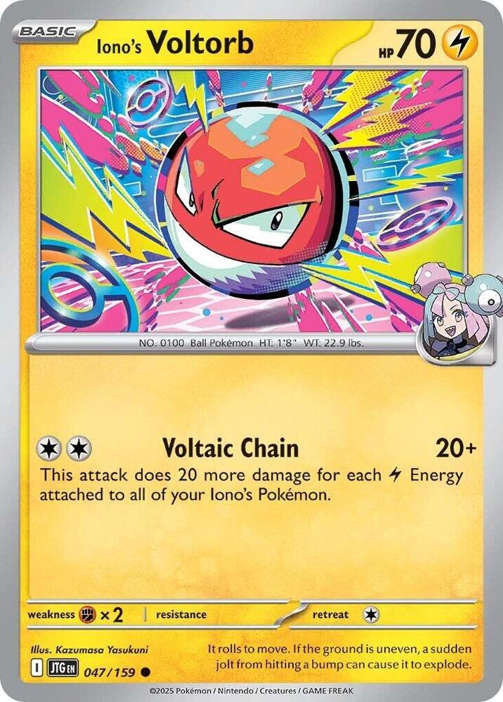Iono's Voltorb - #047/159