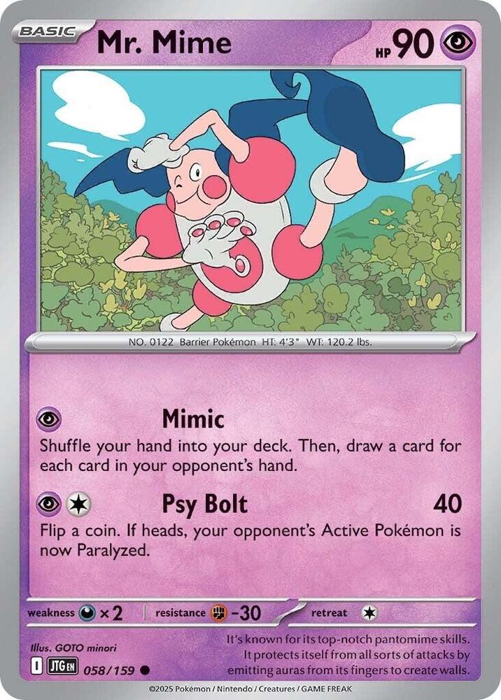 Mr. Mime - #058/159