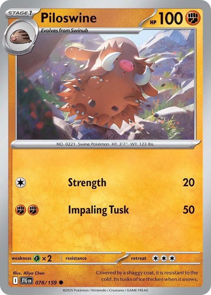 Piloswine - #078/159