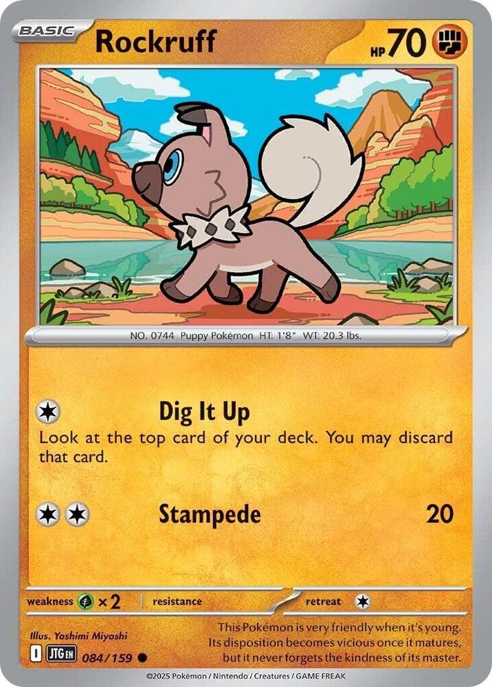 Rockruff - #084/159
