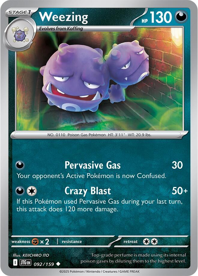 Weezing - #092/159