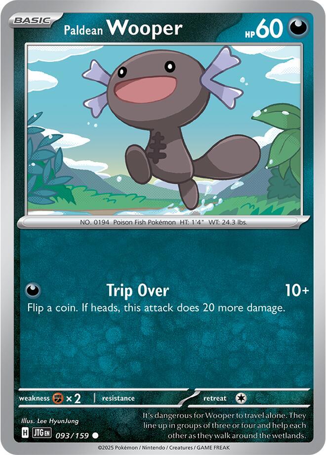 Paldean Wooper - #093/159