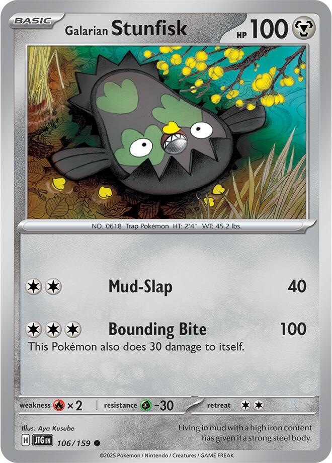 Galarian Stunfisk - #106/159