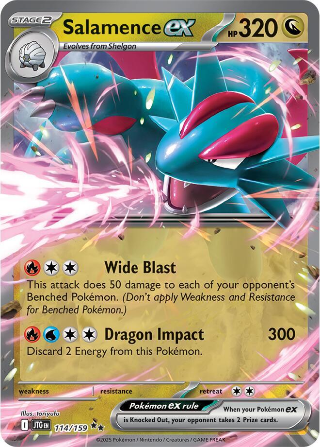 Salamence ex - 114/159 - #114/159