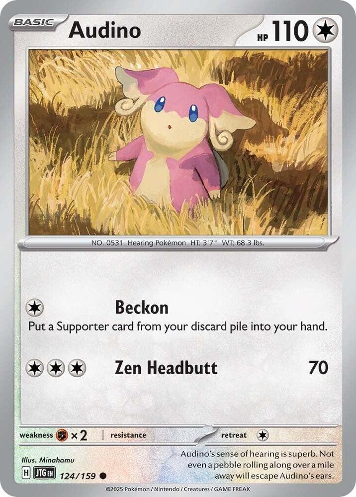 Audino - #124/159