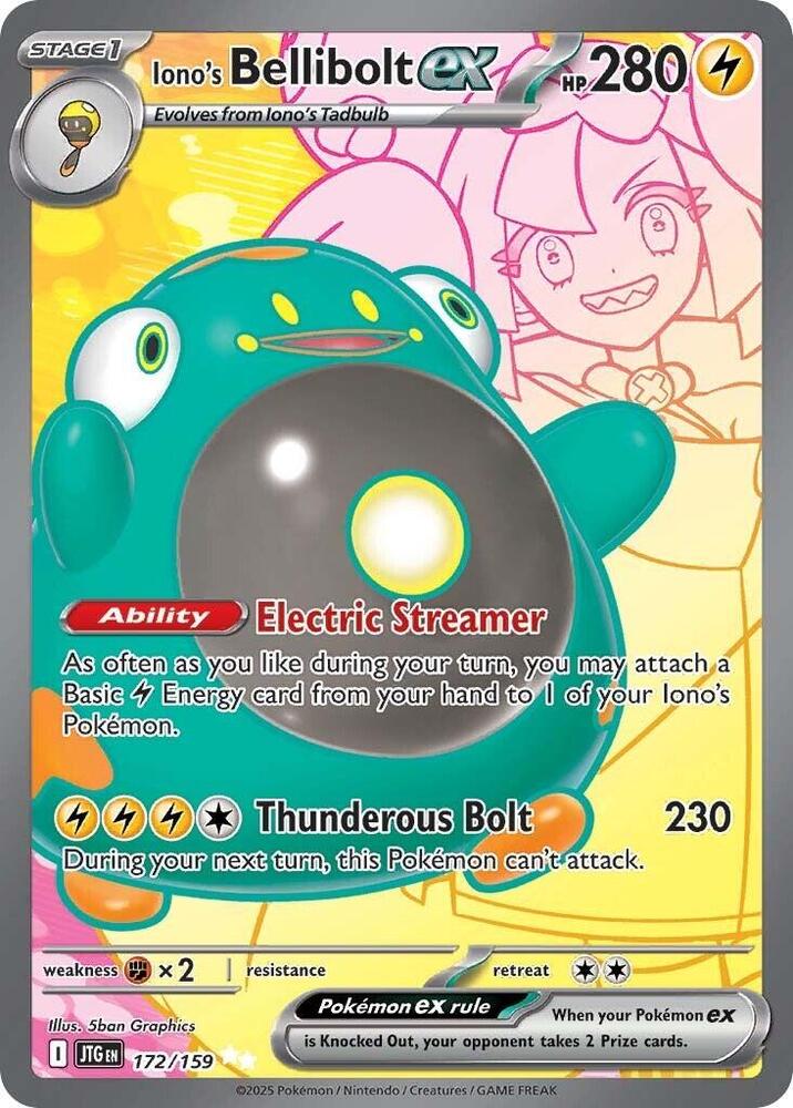Iono's Bellibolt ex - 172/159 - #172/159