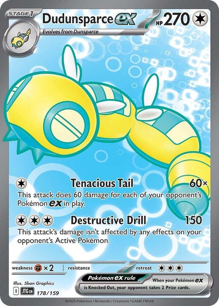Dudunsparce ex - 178/159 - #178/159