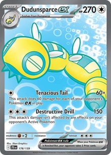 Dudunsparce ex - 178/159 - #178/159