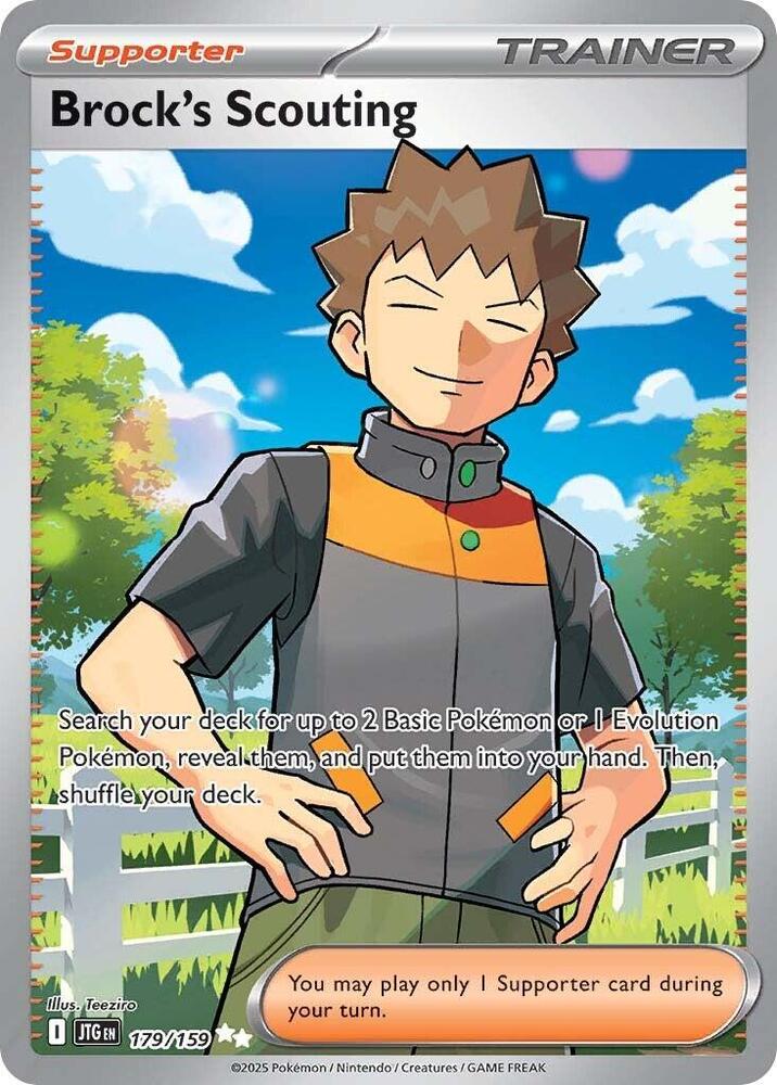 Brock's Scouting - 179/159 - #179/159