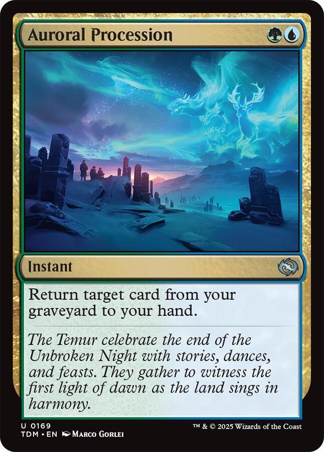 Auroral Procession - #169
