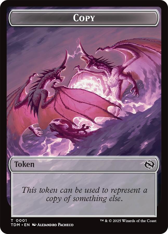 Copy // Monk Double-Sided Token - #1 // 3