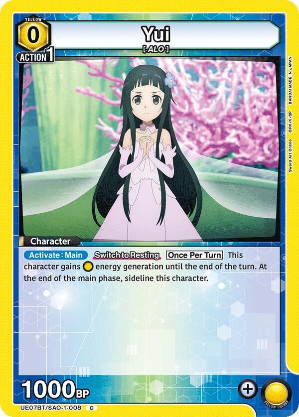 Yui (008) #UE07BT/SAO-1-008