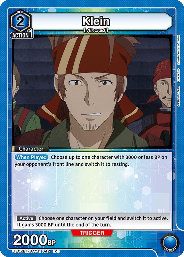 Klein (042) #UE07BT/SAO-1-042