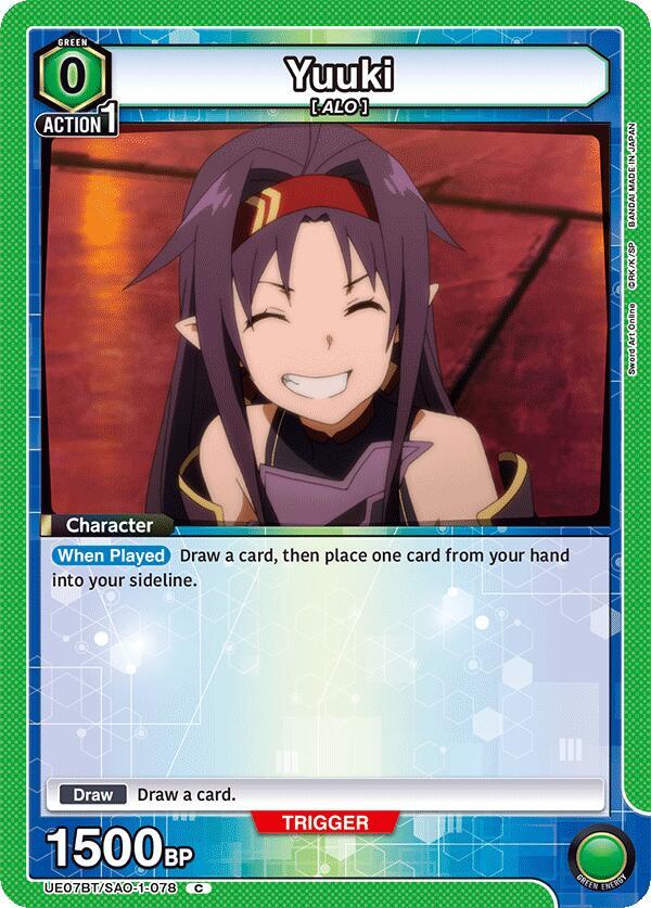 Yuuki (078) #UE07BT/SAO-1-078