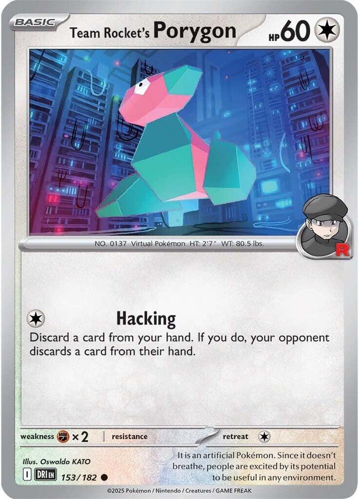 Team Rocket's Porygon - #153/182