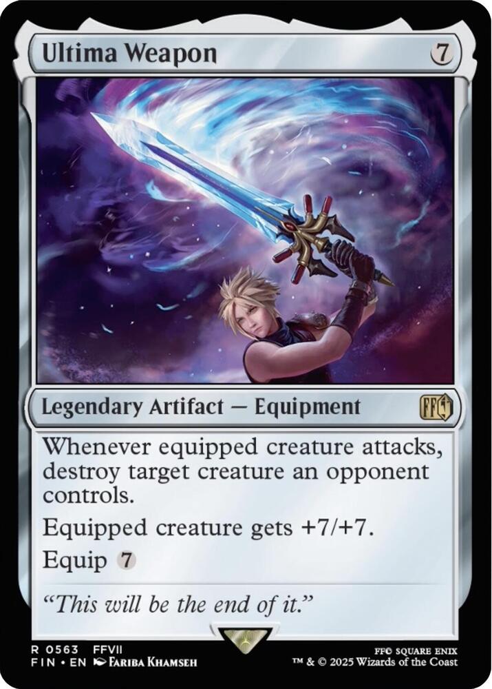 Ultima Weapon - #563