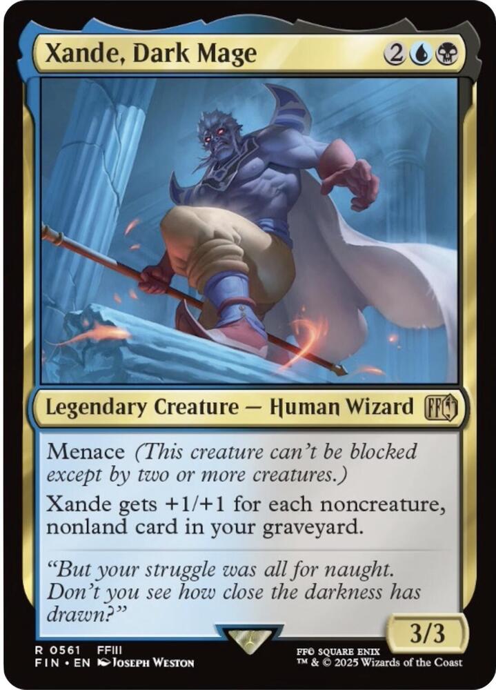 Xande, Dark Mage - #561