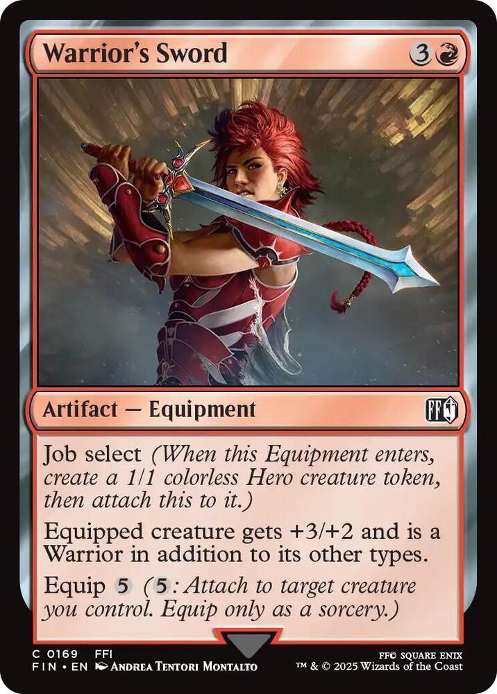 Warrior's Sword - #169