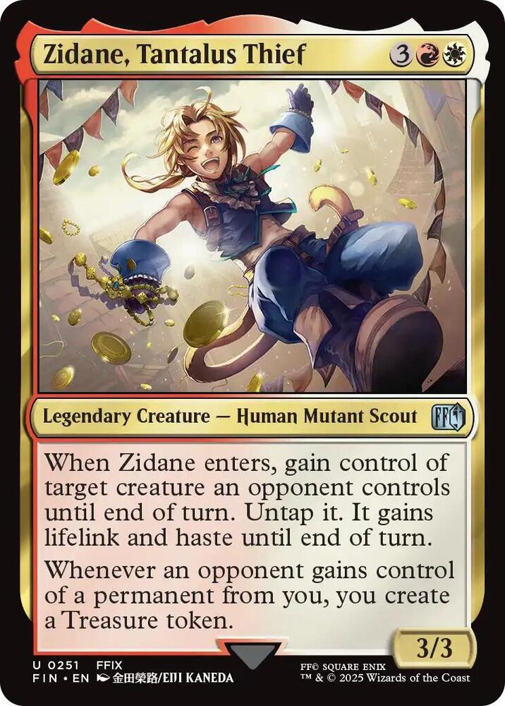 Zidane, Tantalus Thief - #251