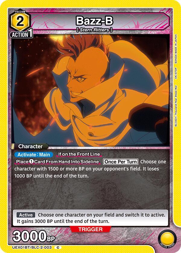 Bazz-B - #UEX01BT/BLC-2-003