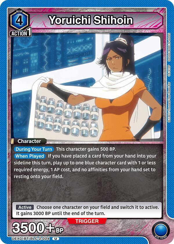 Yoruichi Shihoin - #UEX01BT/BLC-2-024