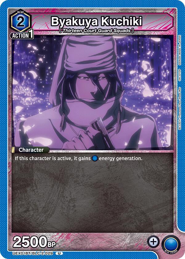 Byakuya Kuchiki (029) - #UEX01BT/BLC-2-029