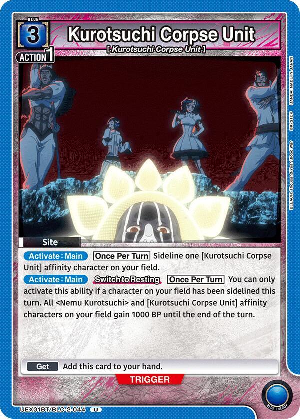 Kurotsuchi Corpse Unit - #UEX01BT/BLC-2-044