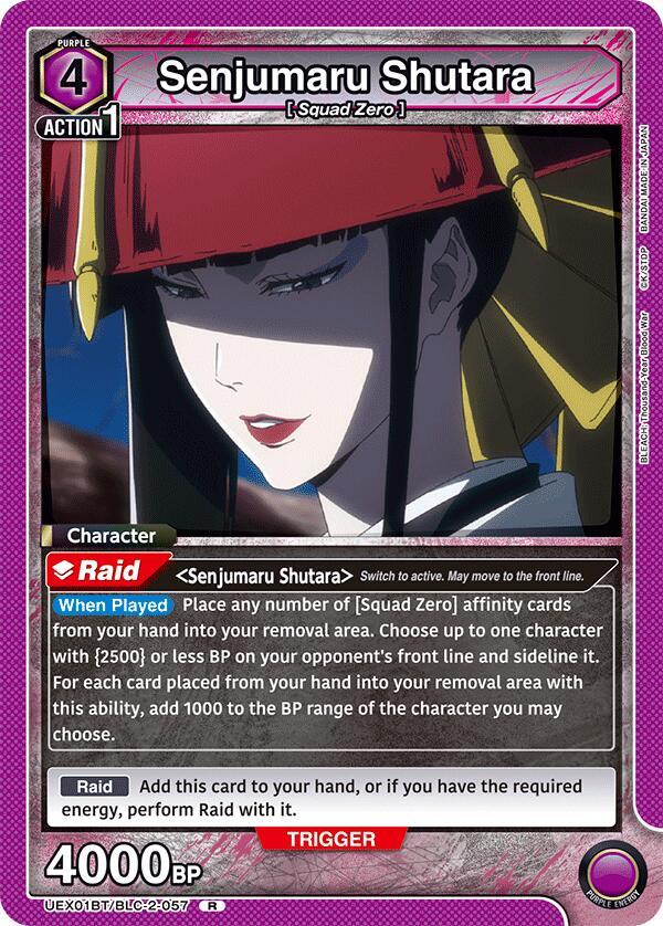 Senjumaru Shutara (057) - #UEX01BT/BLC-2-057