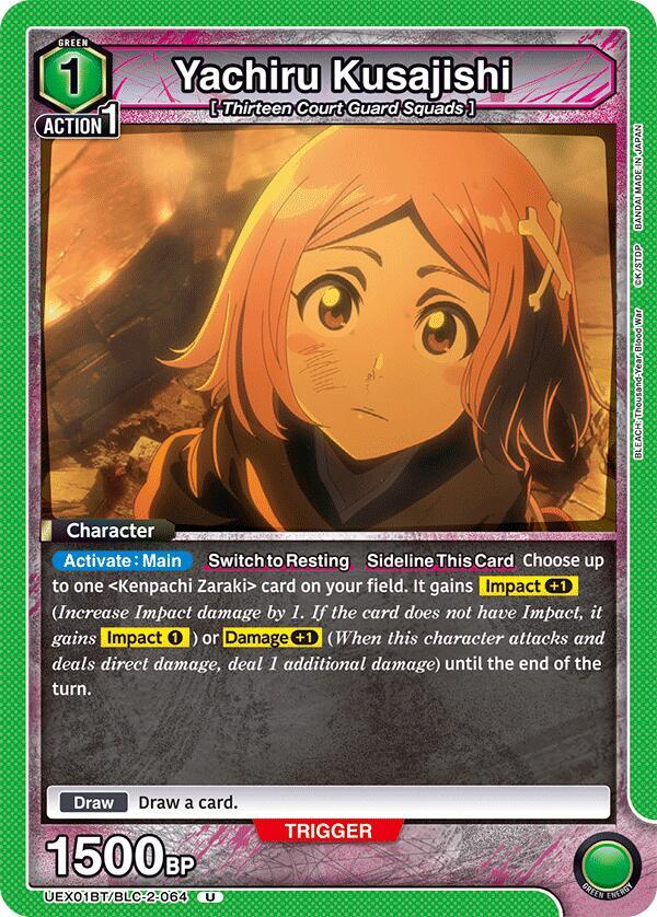 Yachiru Kusajishi - #UEX01BT/BLC-2-064