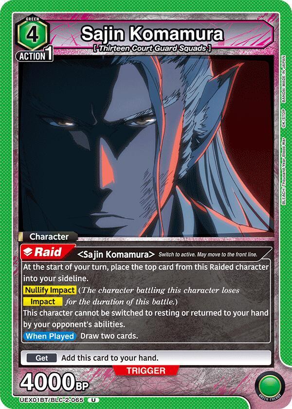 Sajin Komamura - #UEX01BT/BLC-2-065
