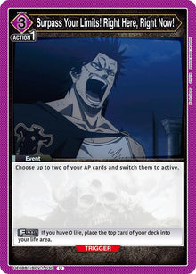 Surpass Your Limits! Right Here, Right Now! - #UE08BT/BCV-1-030