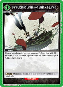 Dark Cloaked Dimension Slash ~ Equinox - #UE08BT/BCV-1-066
