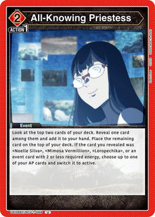 All-Knowing Priestess - #UE08BT/BCV-1-099