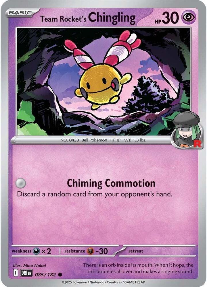 Team Rocket's Chingling - #085/182