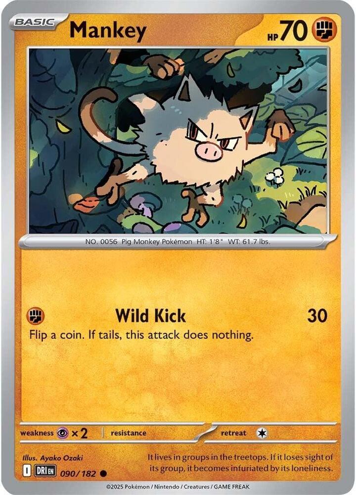 Mankey - #090/182