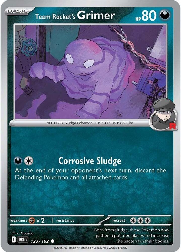 Team Rocket's Grimer - #123/182