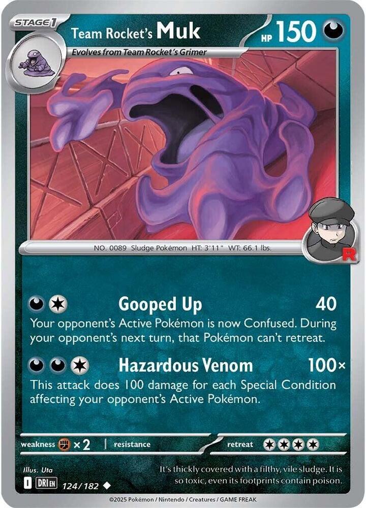 Team Rocket's Muk - #124/182