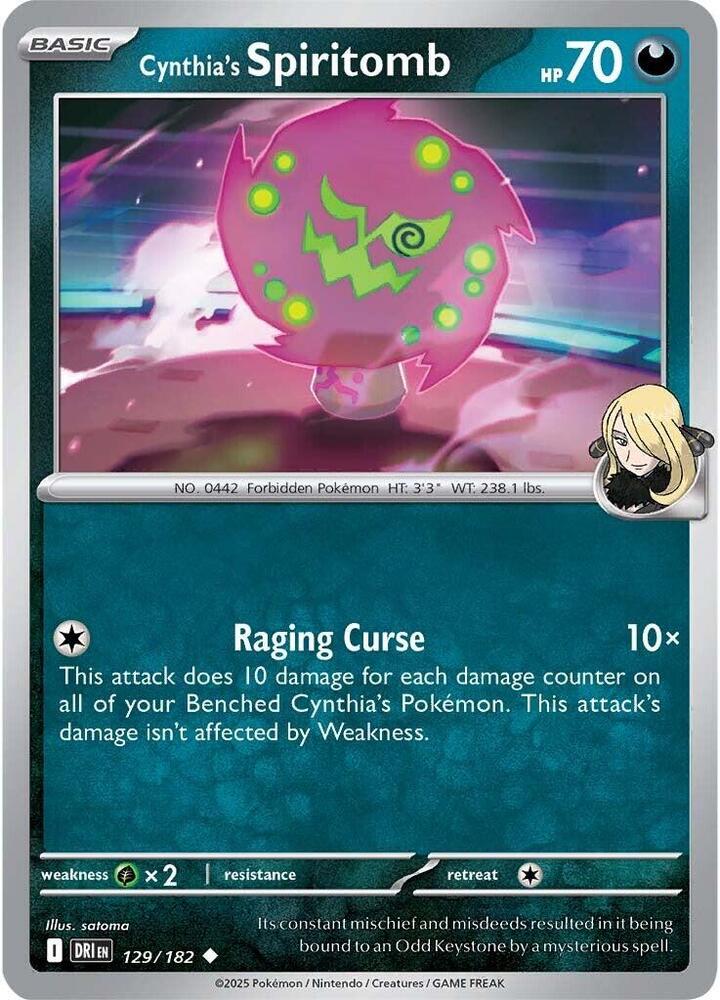 Cynthia's Spiritomb - #129/182