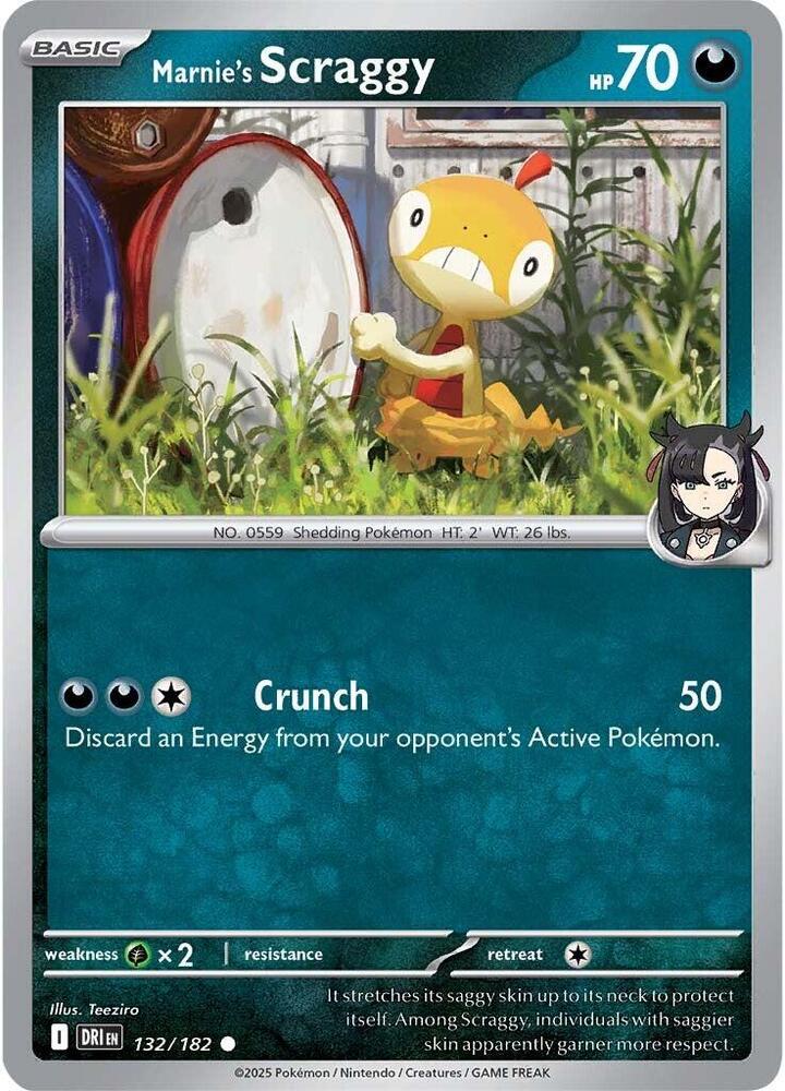 Marnie's Scraggy - #132/182