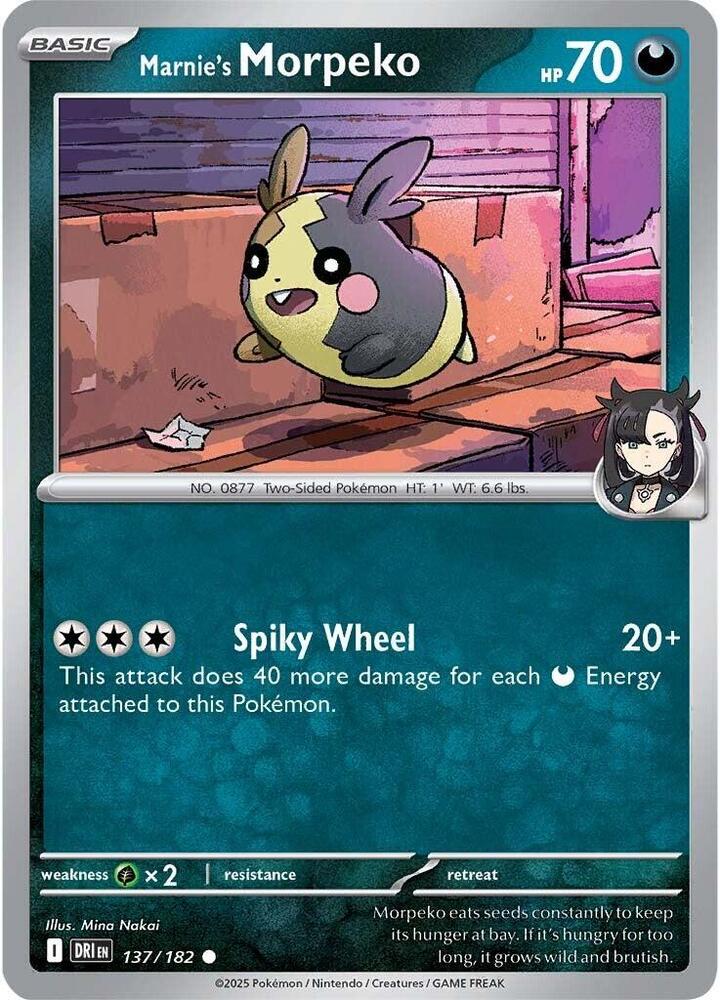 Marnie's Morpeko - #137/182