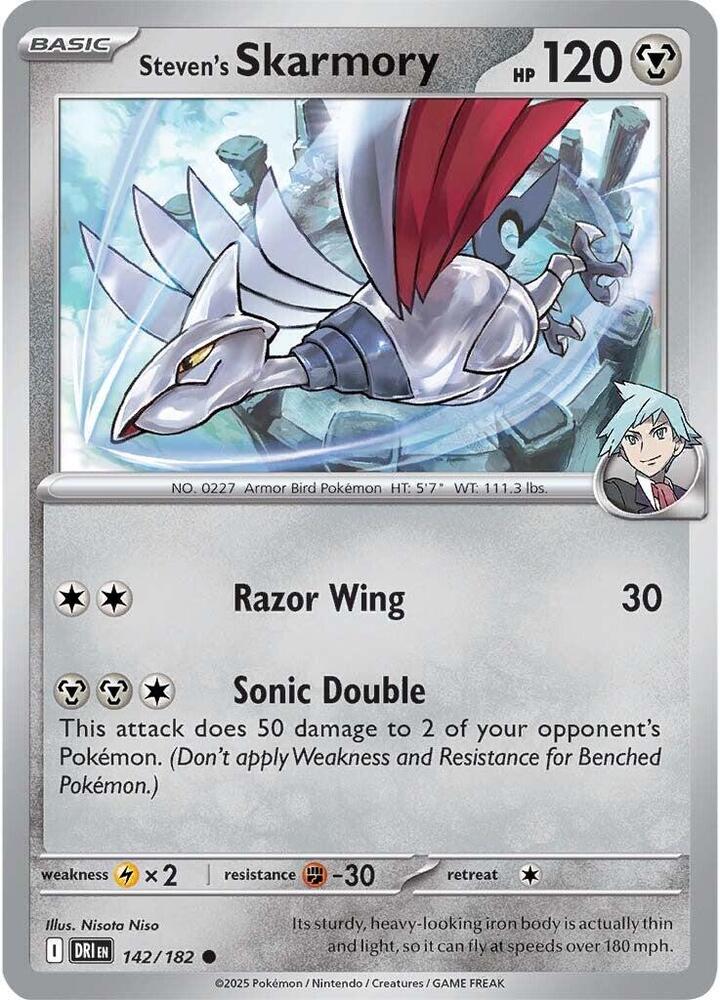 Steven's Skarmory - #142/182