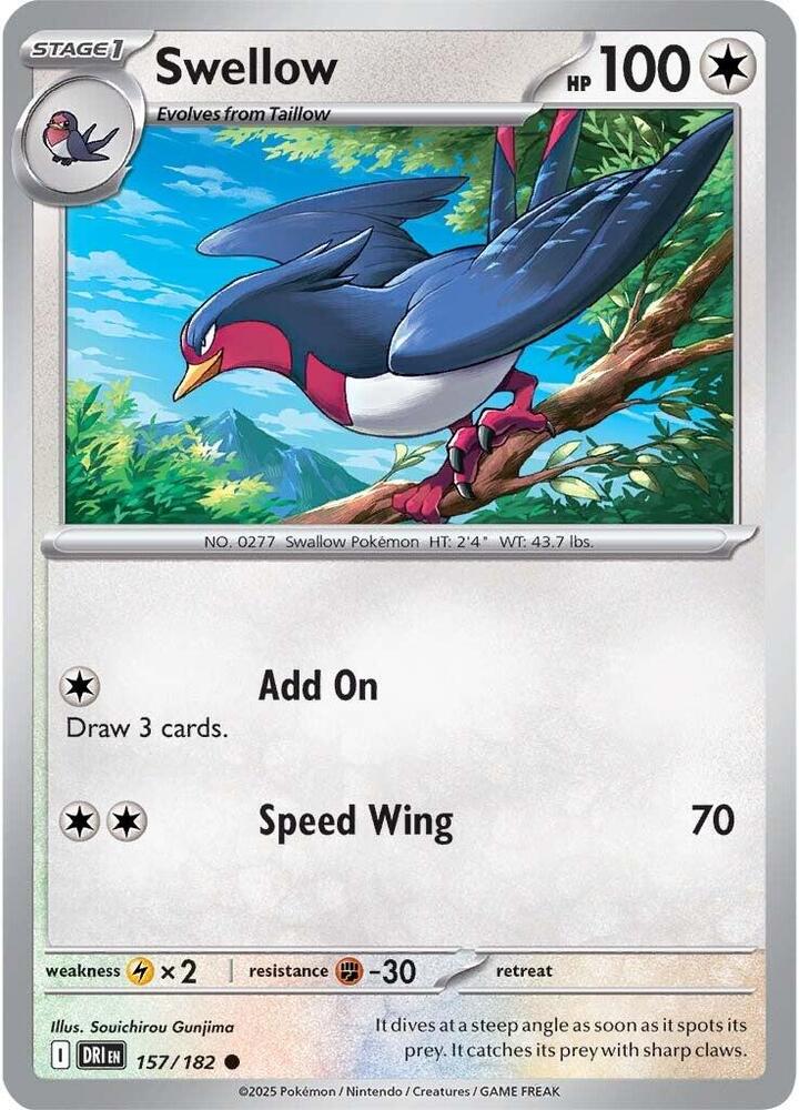 Swellow - #157/182
