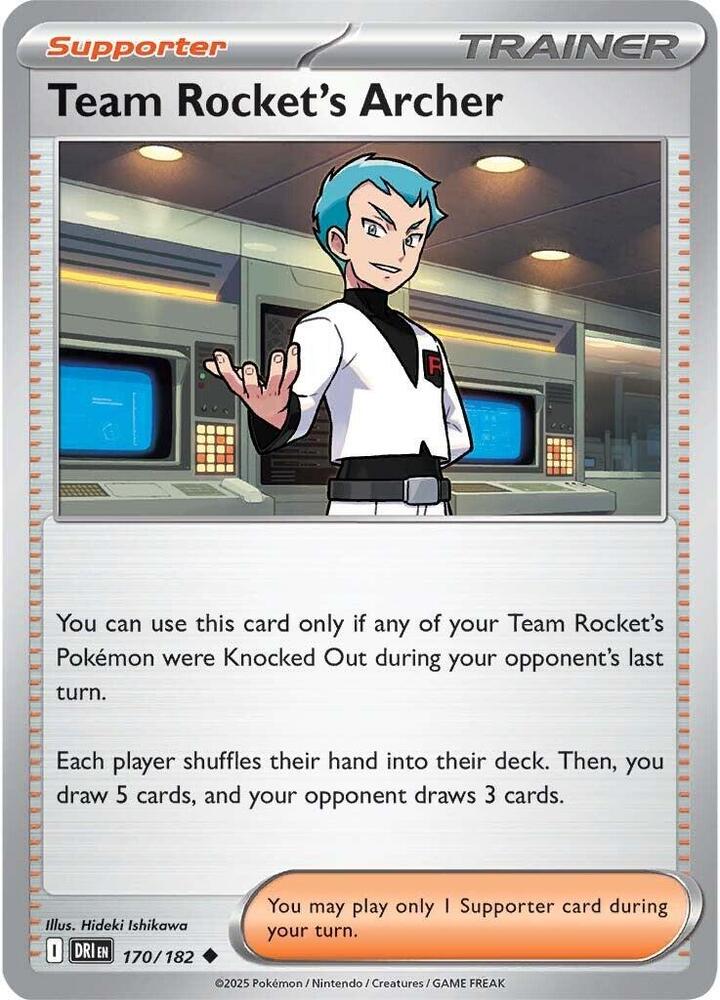 Team Rocket's Archer - #170/182