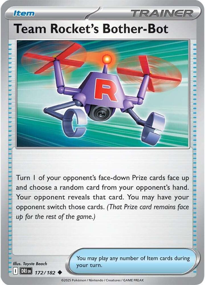 Team Rocket's Bother-Bot - #172/182