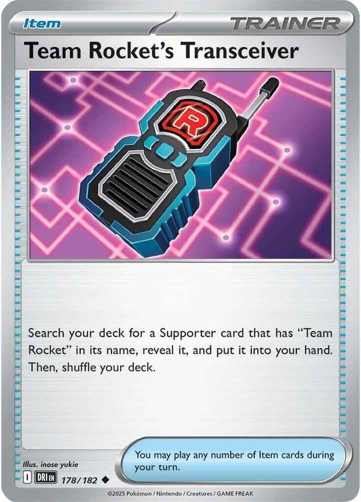 Team Rocket's Transceiver - #178/182