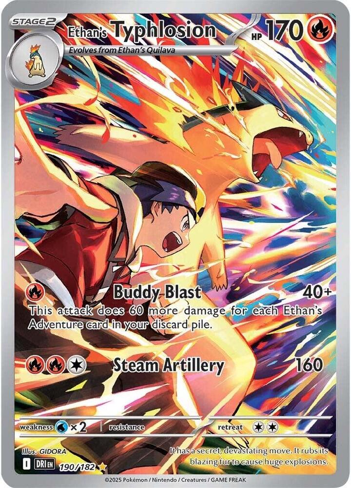 Ethan's Typhlosion - #190/182