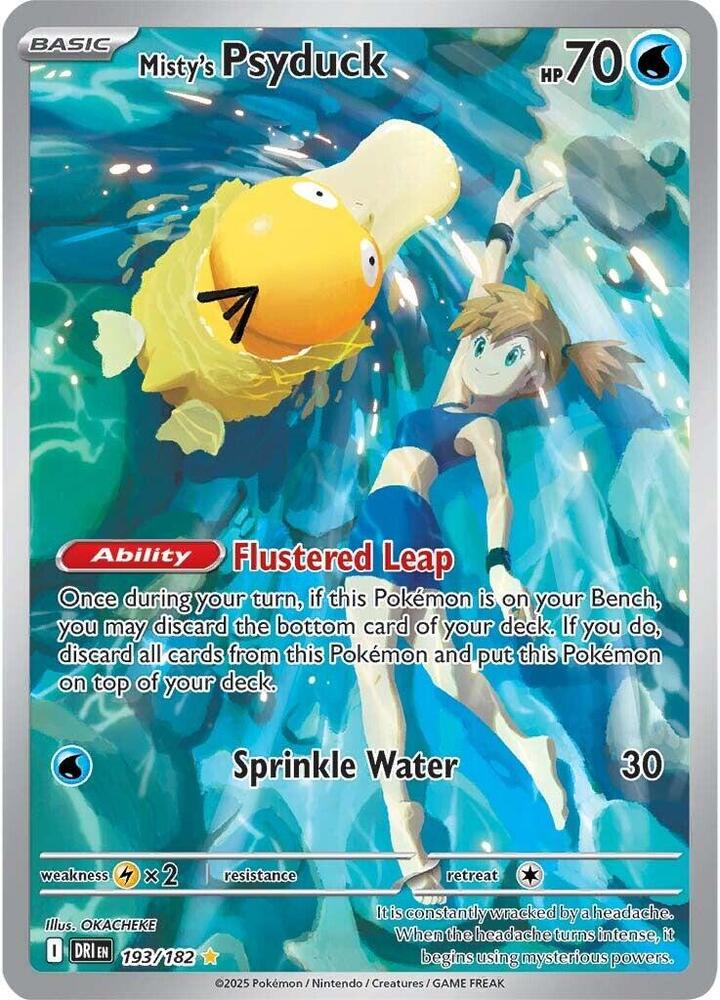 Misty's Psyduck - #193/182