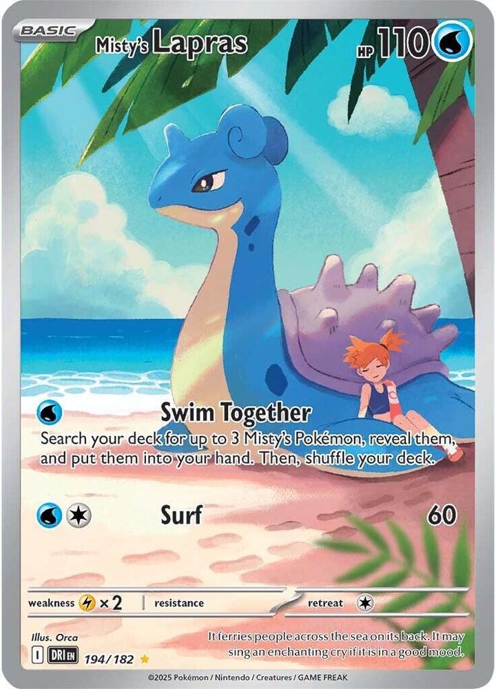 Misty's Lapras - #194/182