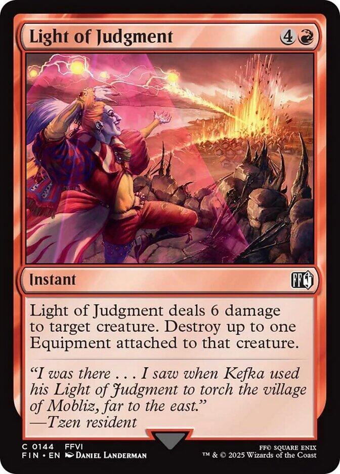 Light of Judgment - #144